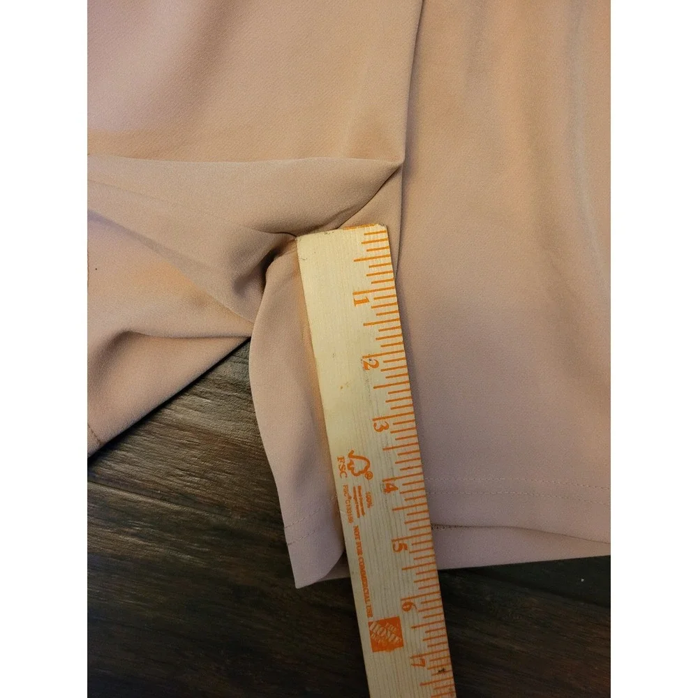 32Degrees Womens Pull On Shorts XL Orange Peach Pleated Elastic Waist‎ NEW 701